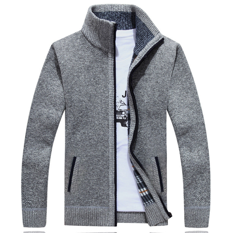 Warm Men's Full Zip Fleece Jacket
