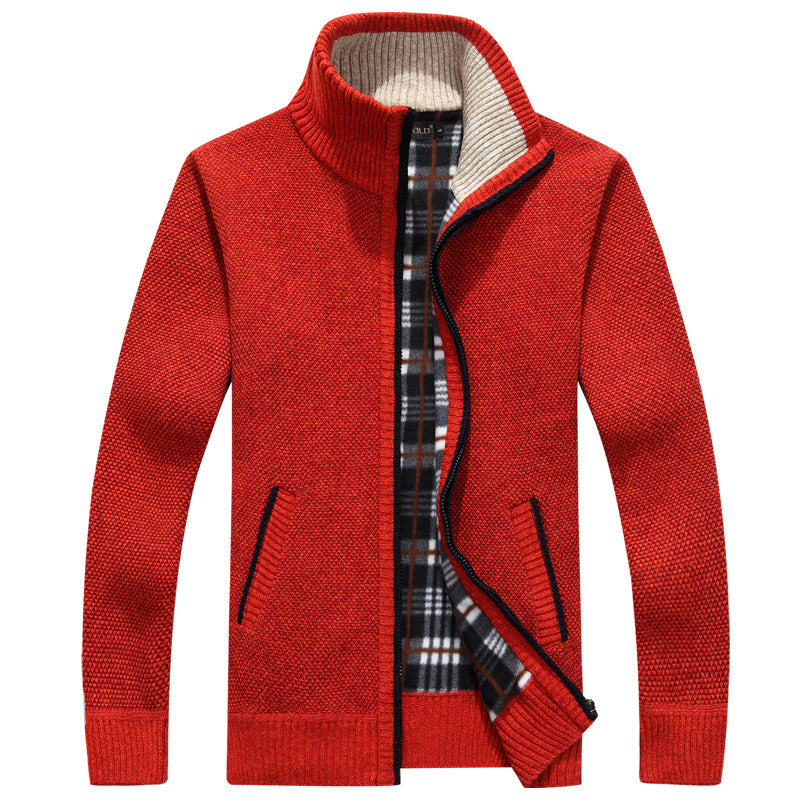Warm Men's Full Zip Fleece Jacket