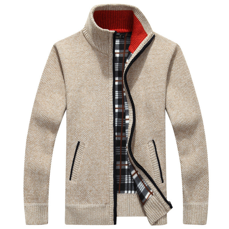 Cozy Mens Zipped Fleece Jacket