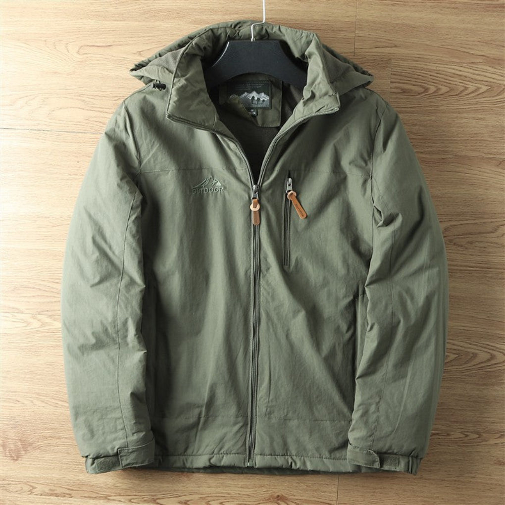 Waterproof Men's Hiking Jacket with Hood