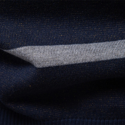 Classic Mens Plaid Crew Neck Sweater