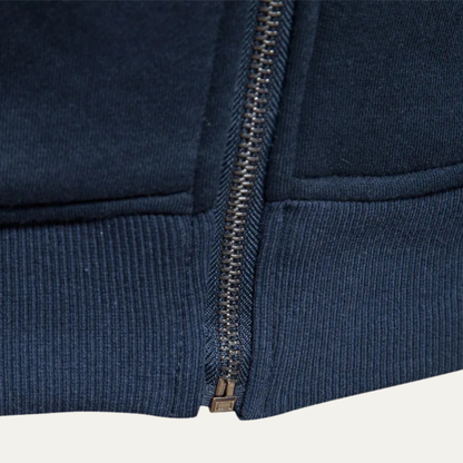 Men's Slim Fit Cotton Zip Jacket Casual Wear