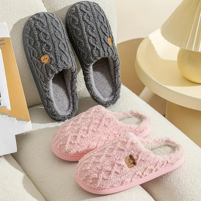 Cozy Fuzzy Ankle Slippers