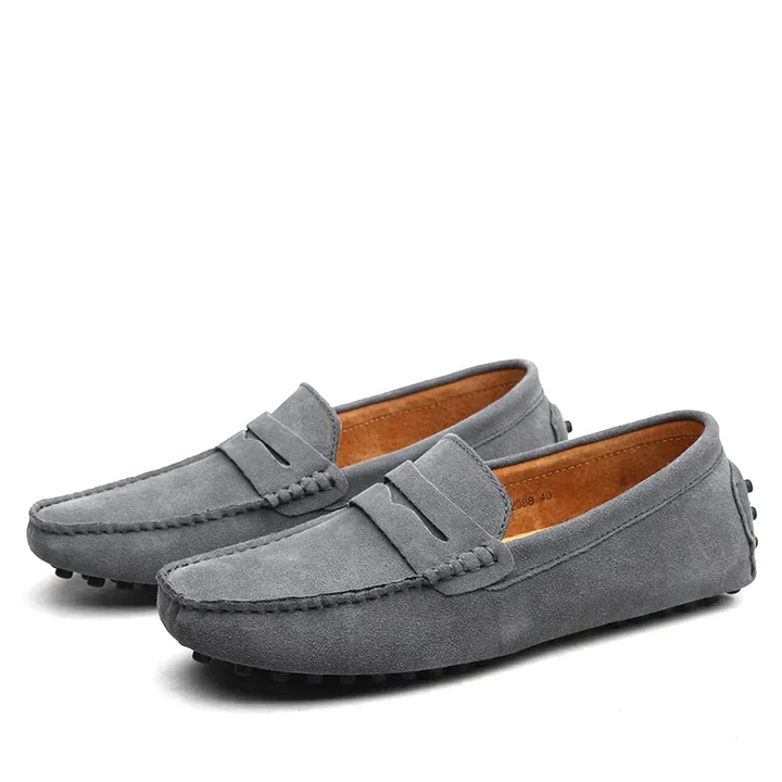 Italian Style Suede Loafers