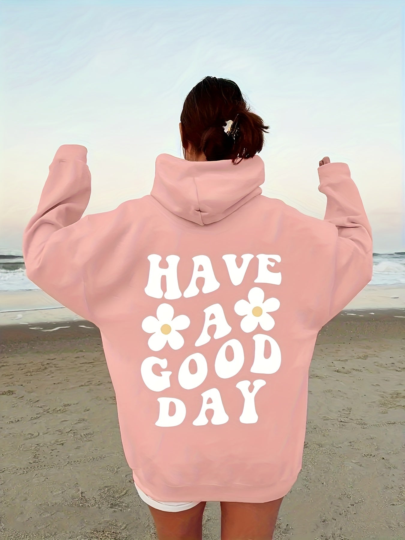 Warm Women's Graphic Sweatshirt with Cute Design