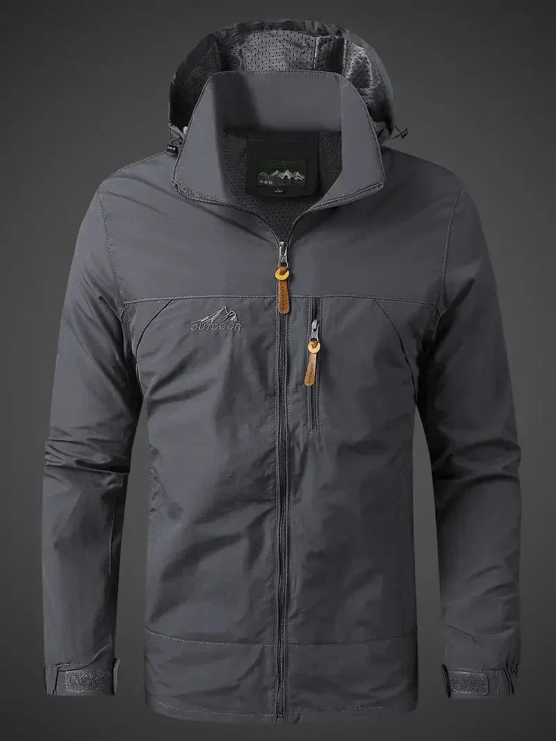 Breathable Water Resistant Mens Parka Coat