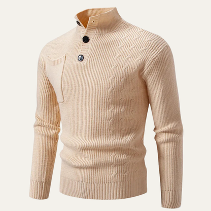 Men's Stylish Crew Neck Winter Knit Sweater