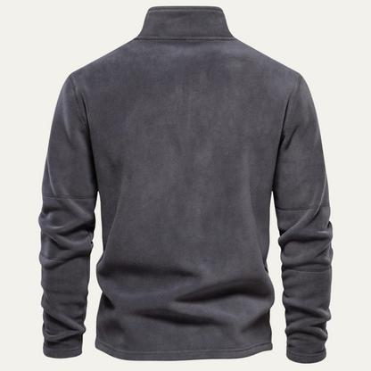 Men's Classic Breathable Quarter Zip Sweater