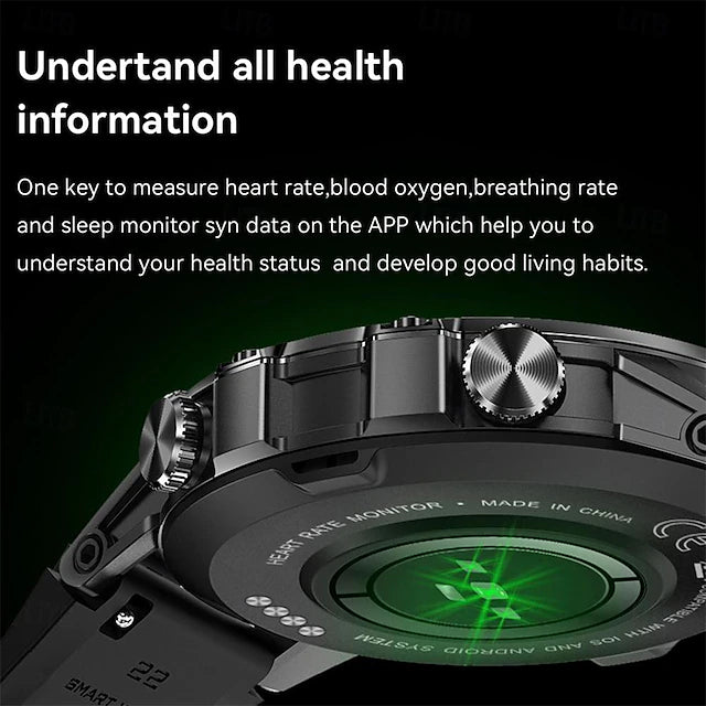 K52 Smart Watch Bluetooth Heart Rate Health Monitoring Outdoor Sport Smartwatch