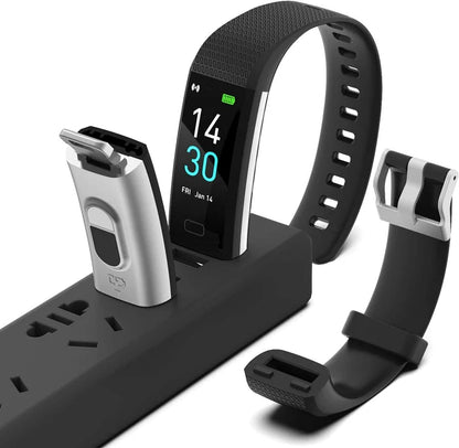 Blood Pressure and Heart Rate Monitor Smart Watch