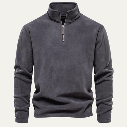 Men's Classic Breathable Quarter Zip Sweater - OutfitLondon