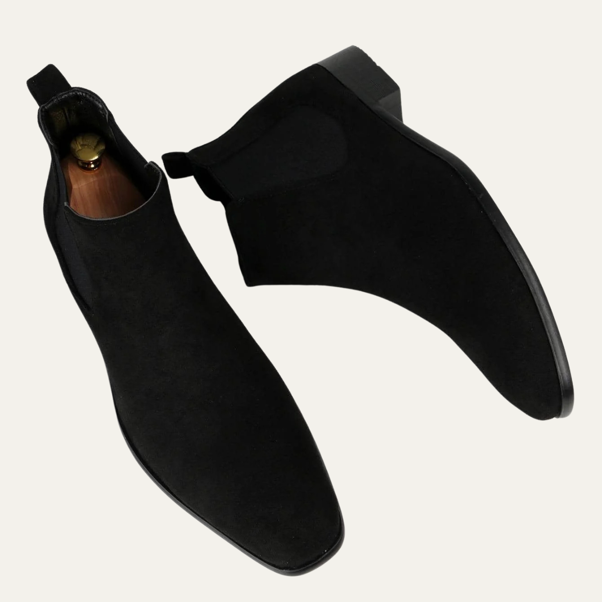 Comfortable Men's Suede Elastic Ankle Boots