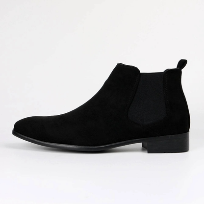 Comfortable Men's Suede Elastic Ankle Boots