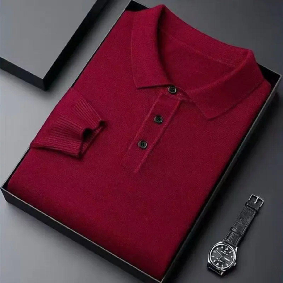 Warm Men's Cashmere Crew Neck Winter Sweater