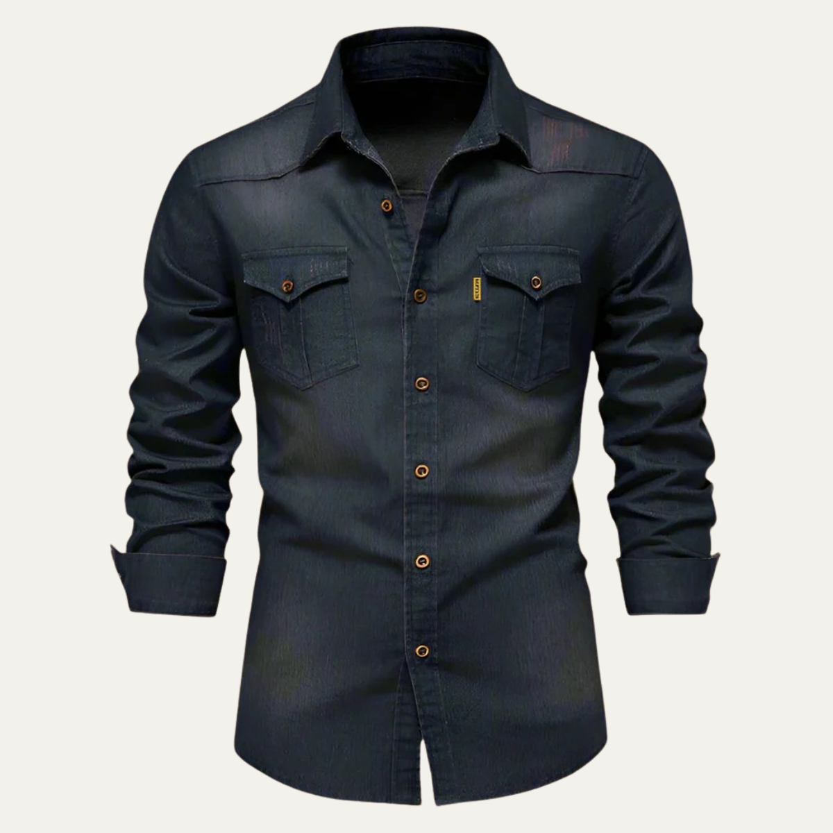 Classic Blue Jeans Shirt for Men