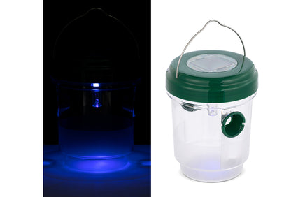 Set of 2 solar powered insect traps
