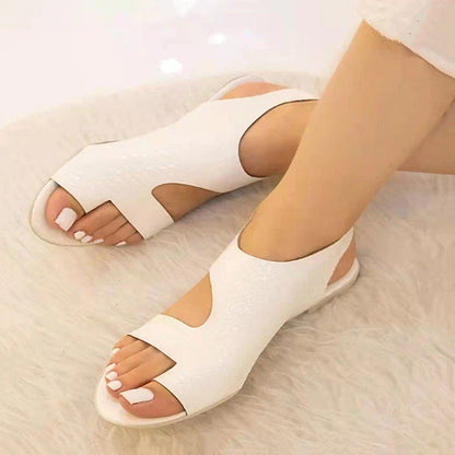 Women's Orthopedic Flat Heel Sandals with Bunion