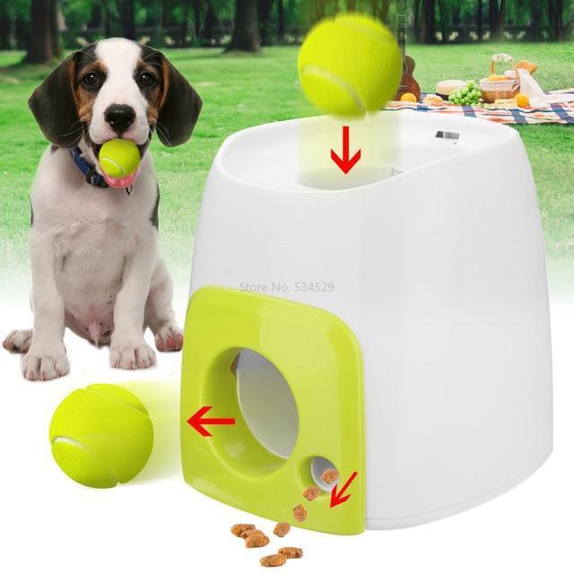 Automatic Interactive Dog Tennis Ball Launcher
