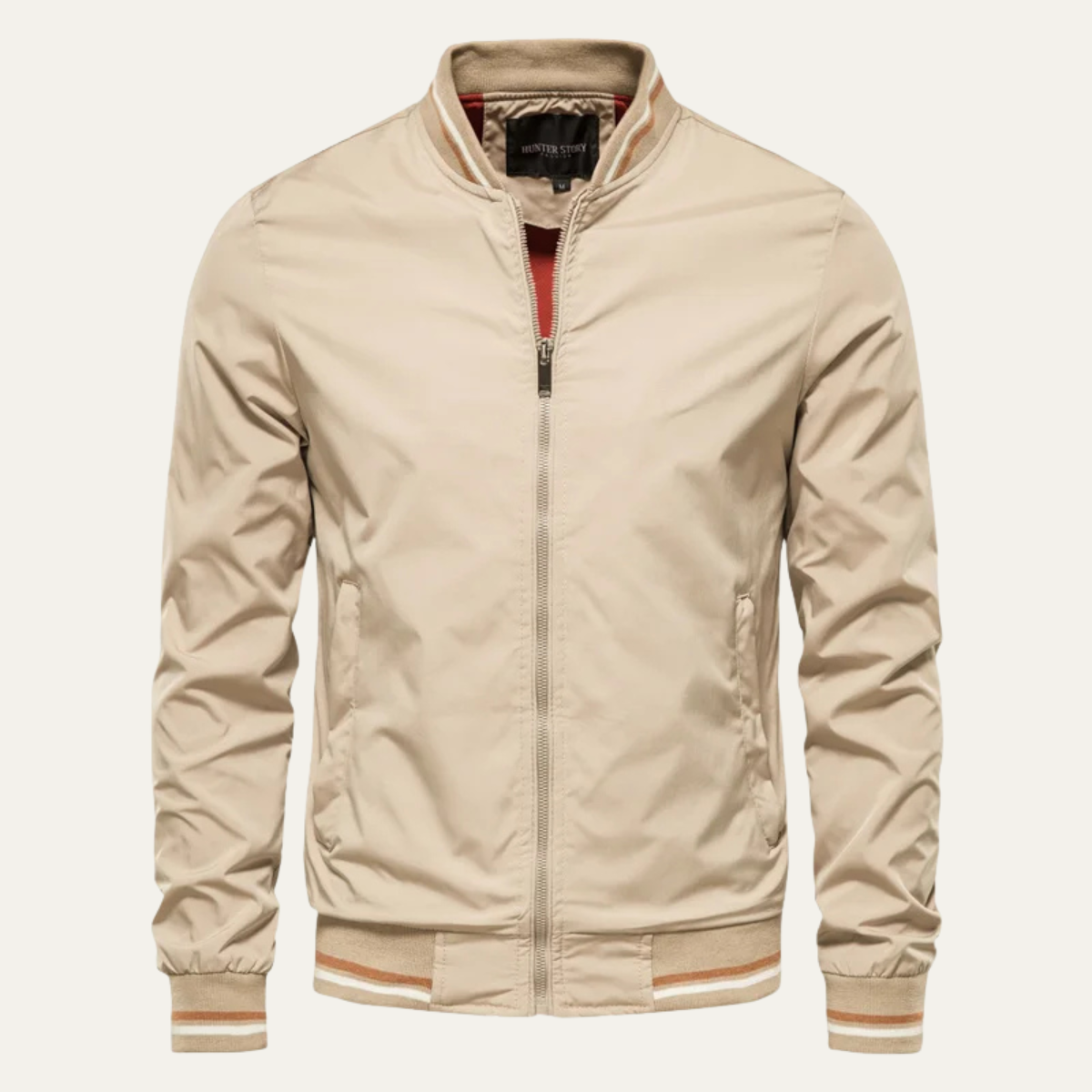 The Warwick Men's Slim Fit Water Resistant Bomber Jacket - OutfitLondon