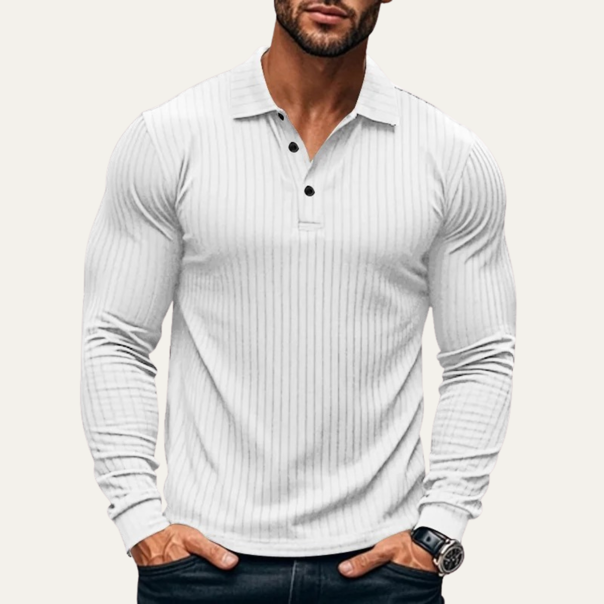 Relaxed Fit Men's Classic Polo Shirt