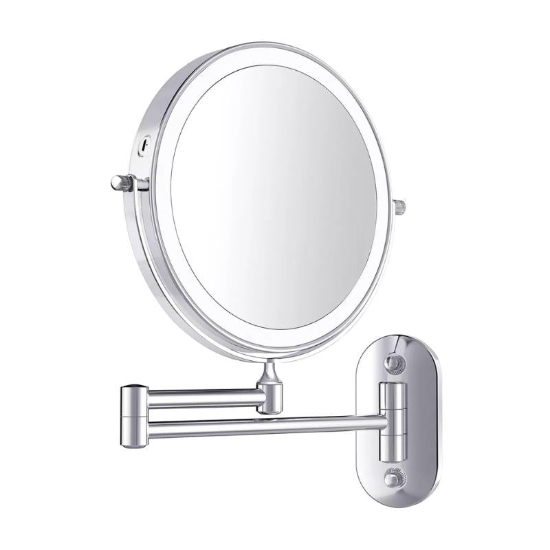 Portable Dimmable LED Makeup Mirror Rechargeable