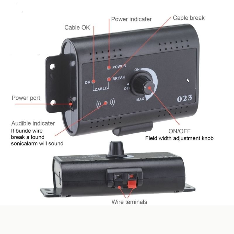 Dog Electric Waterproof Fence With Training Collar/Wireless Electric Dog Fence