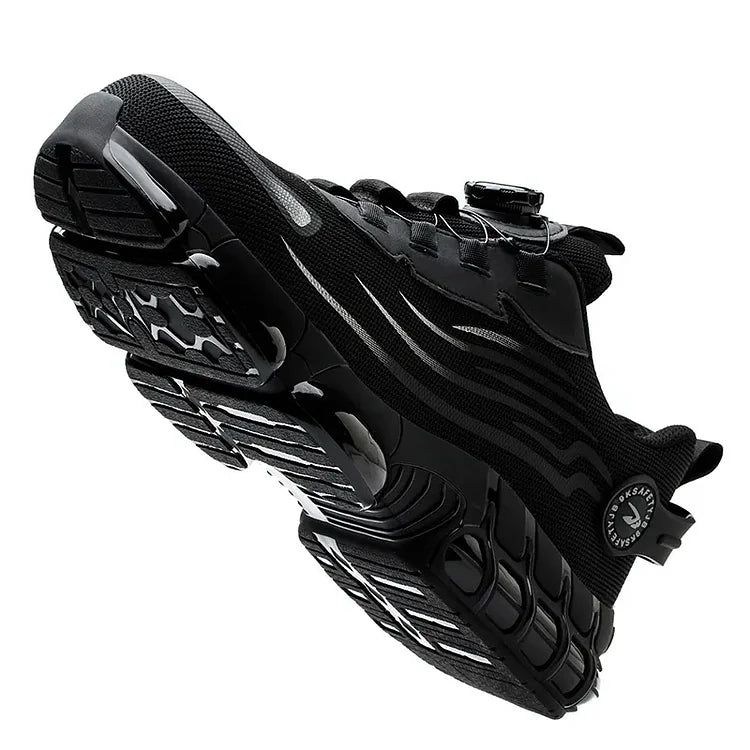Tough Waterproof Hiking Work Boots with Grip Sole