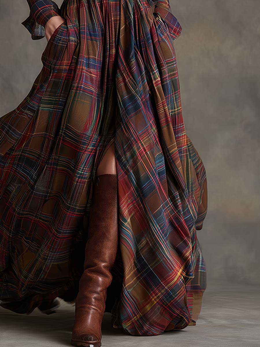 Classic Feminine Shirt Dress