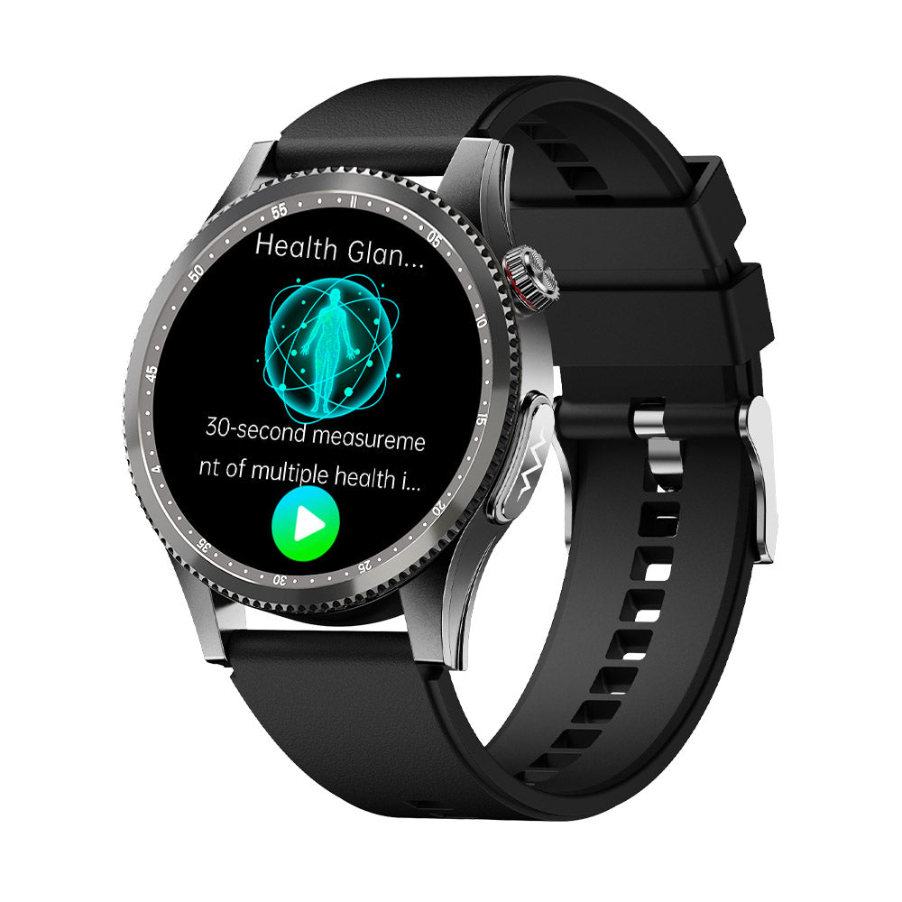 ECG Blood Glucose Uric Acid Cholesterol Stress Monitoring Smartwatch