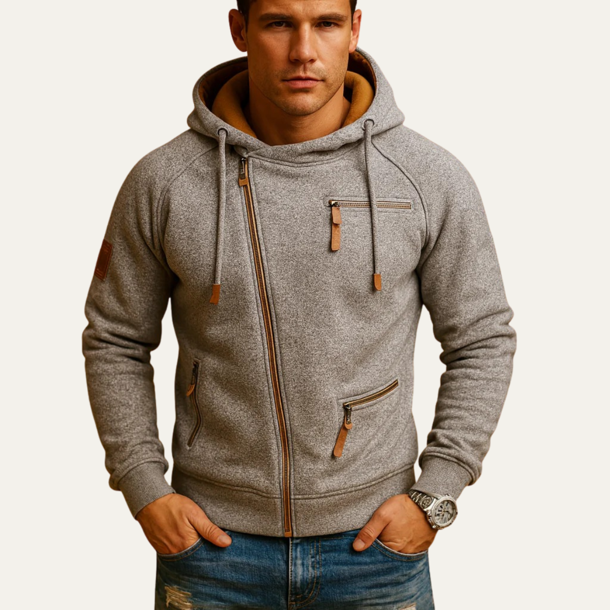 Outdoor Fleece Zip Hoodie