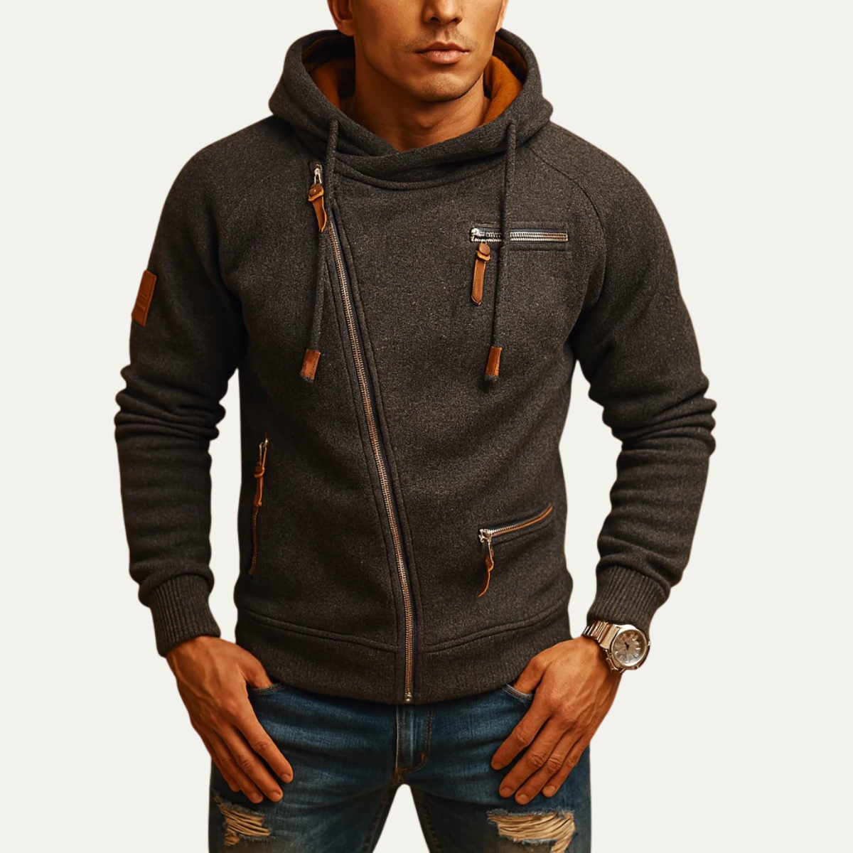 Outdoor Fleece Zip Hoodie