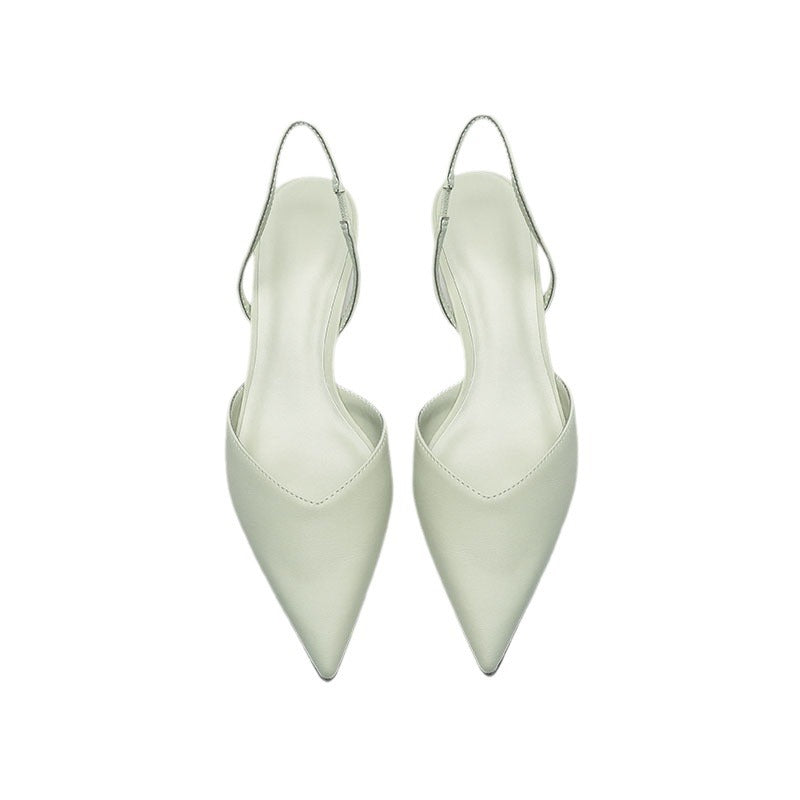 Elegant Women's Sandals with Closed Toe | Low Heel