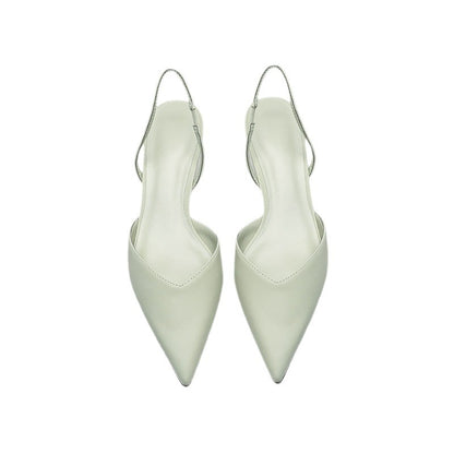Elegant Women's Sandals with Closed Toe | Low Heel