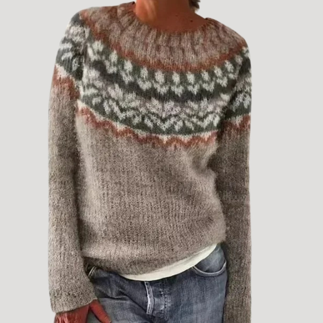 Cozy Women's Long Sleeve Winter Sweater