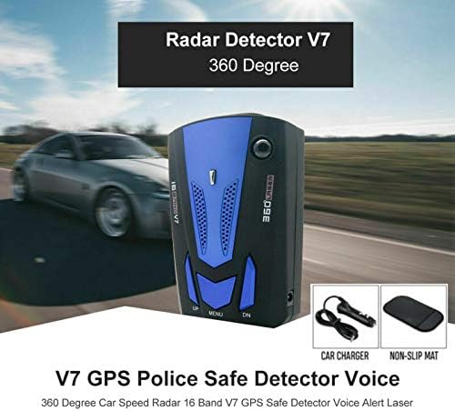 Radar Detector – Flash Speed Camera Detector with Precision Long-Range Detection for Safe Driving