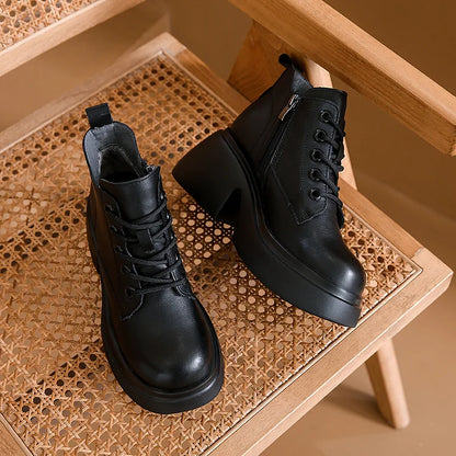 Classic High Heel Comfort Loafers
