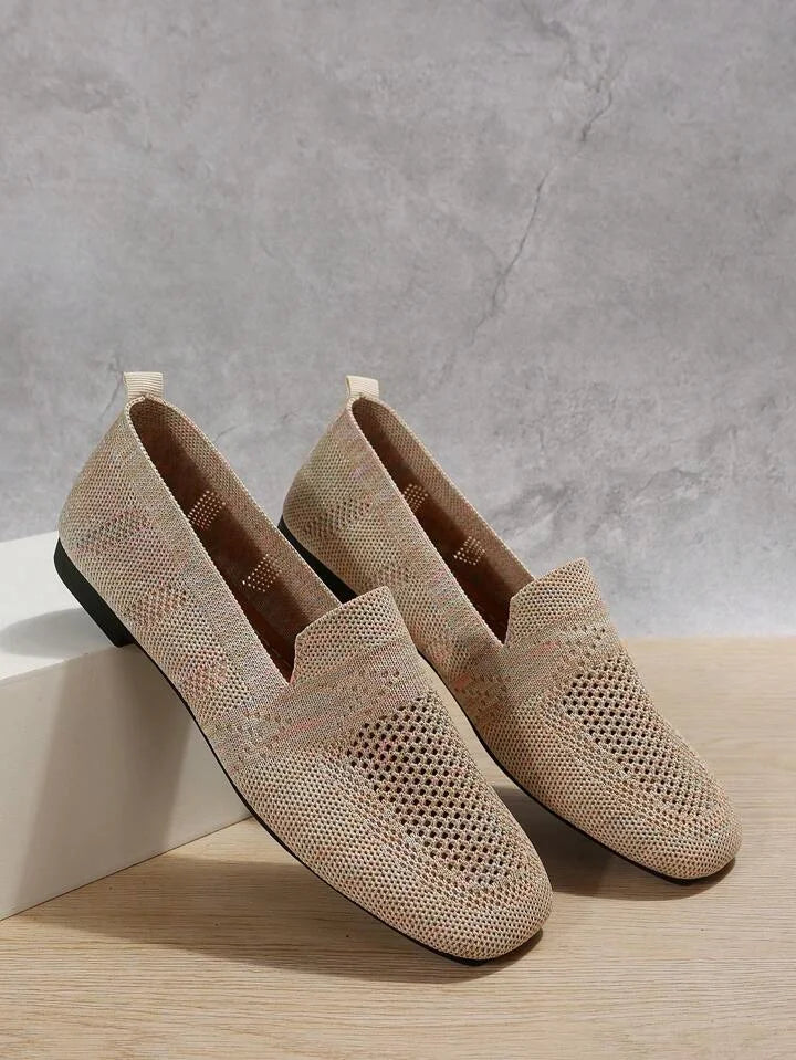 Step-In Elegance: Orthopedic Non-Slip Flat Shoes - Comfort Meets Style