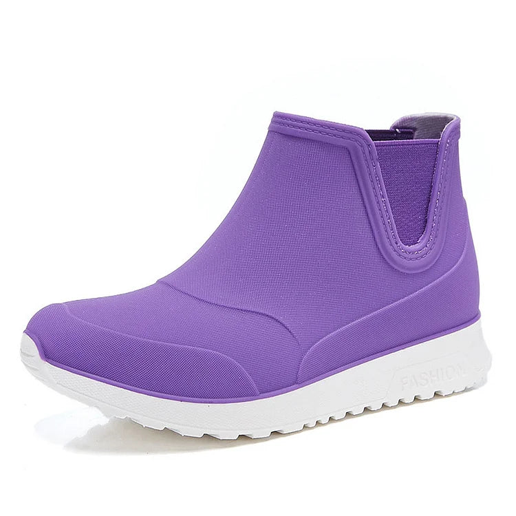 Easy Wear Rain Ankle Boots