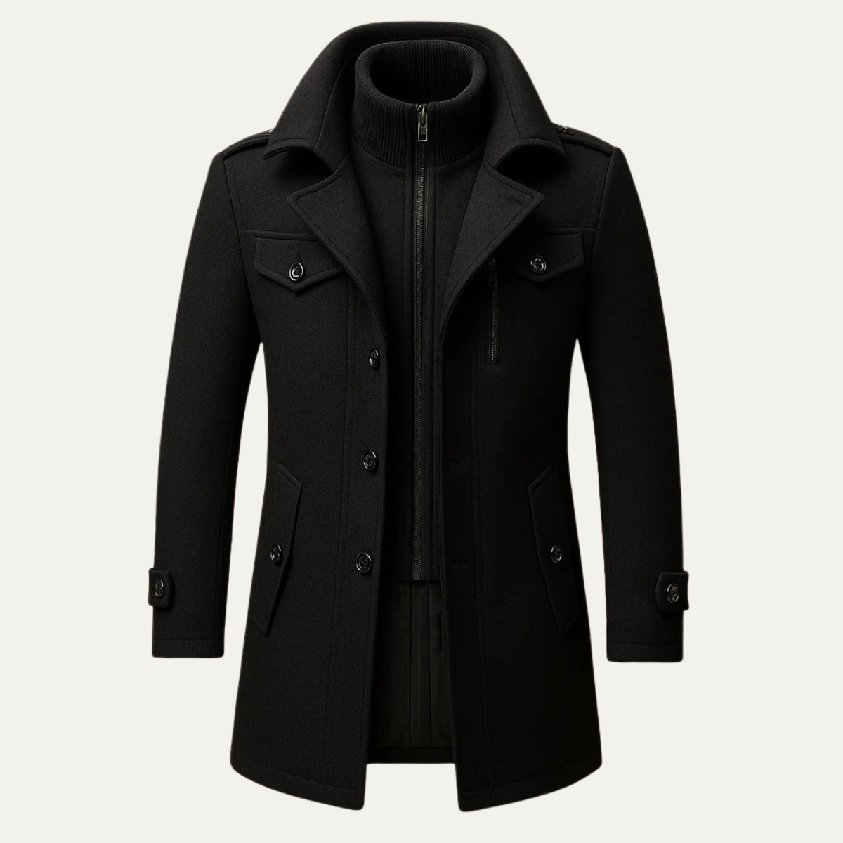 Classic Thermal Winter Coat - OutfitLondon