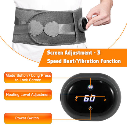 Wireless Heated Back Brace Massager