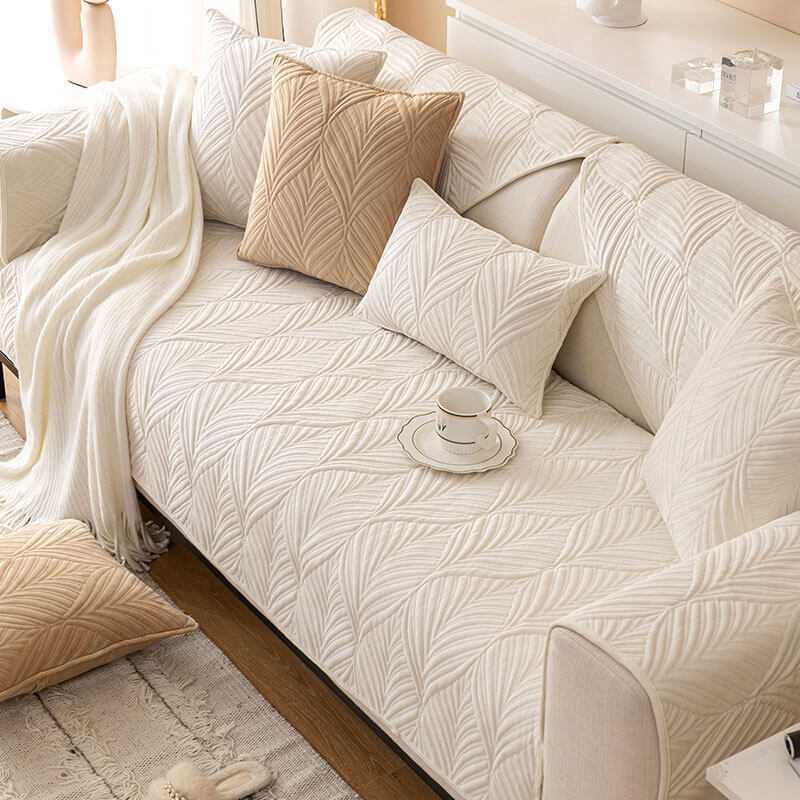 Anti-Slip Sectional Couch Cover,  Thicken Sofa Slipcover
