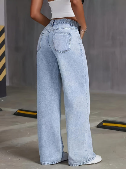 Fashionable High Rise Women's Jeans