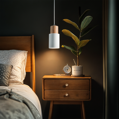 Farmhouse Style Wooden Pendant Lights