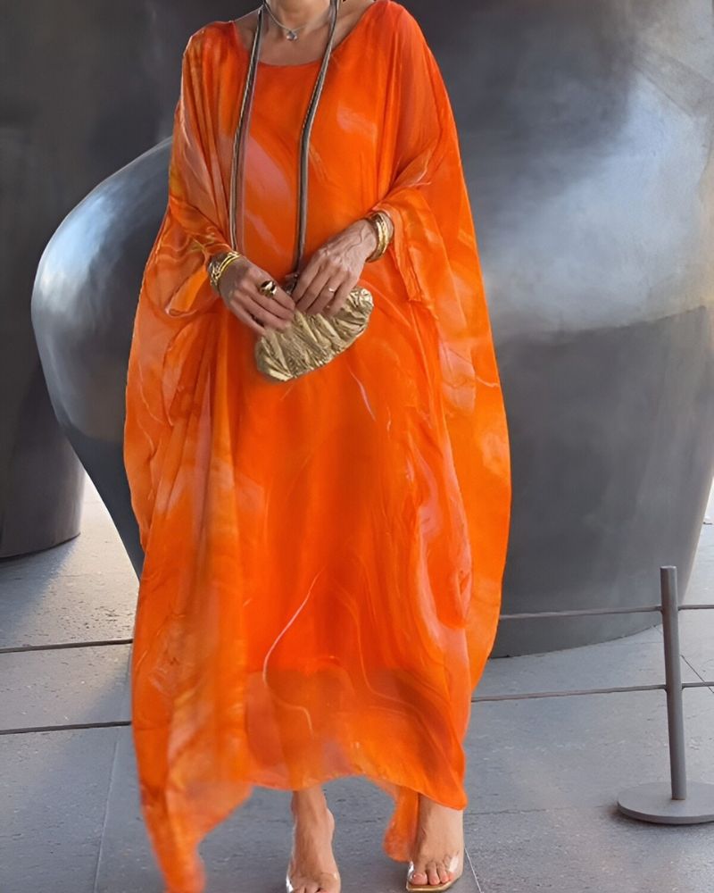 Flattering Mid Section Cover Up Dress