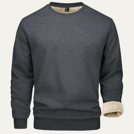 Warm and Cozy Men's Fleece Jumper - OutfitLondon