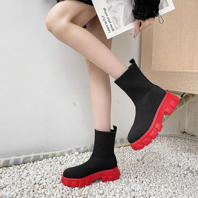 Cozy Cable Knit Ankle Boot Socks
