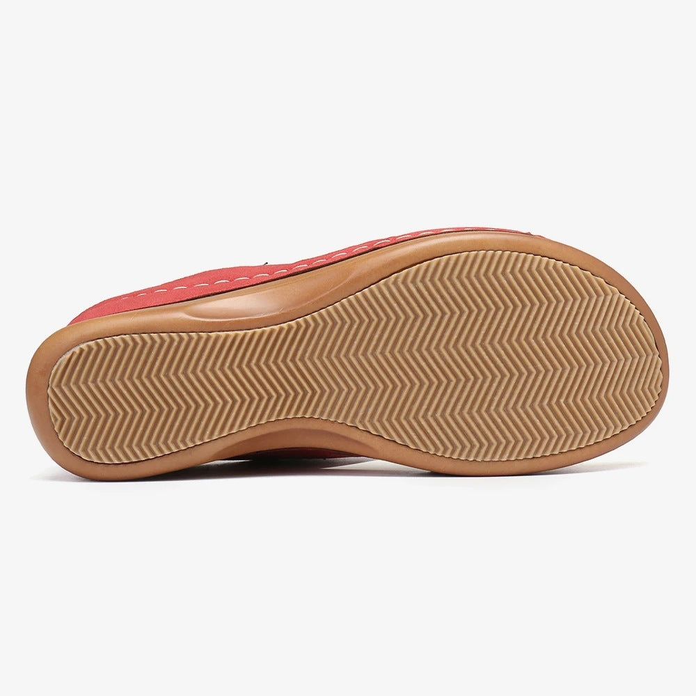 Beach Embroidery Flat Soft Non-Slip Women's Sandals 2023