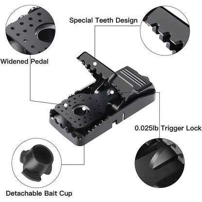 Quick Effective Sanitary Safe Mouse Trap, 6 Pack