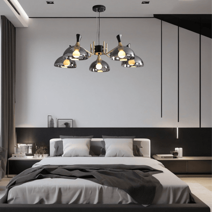 Luxurious Black Crystal Ceiling Light Fixture - OutfitLondon