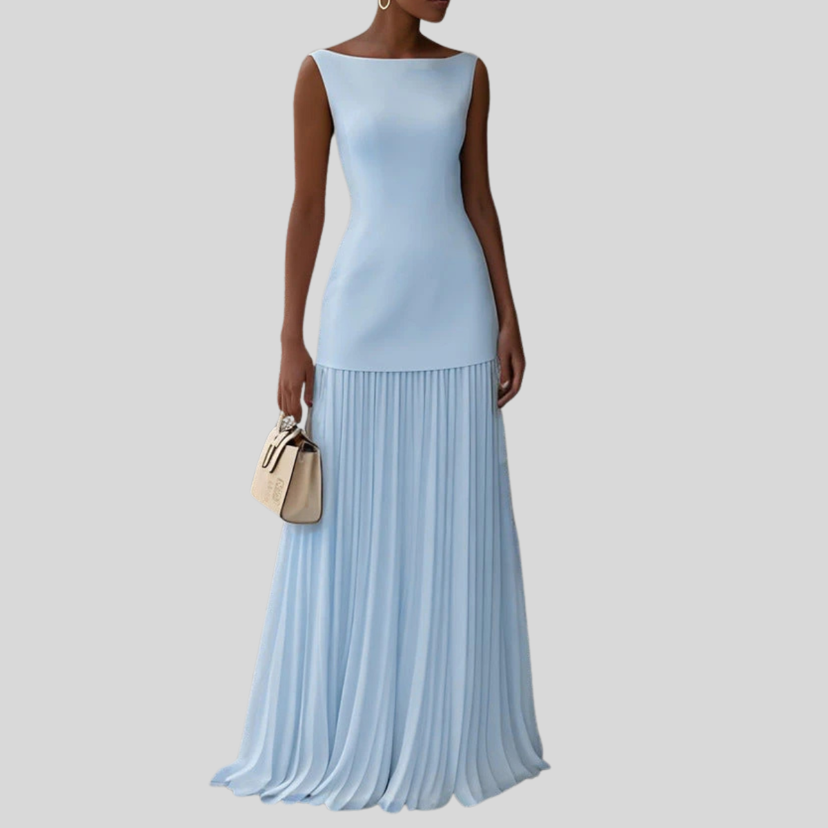 Chic Long Evening Gown